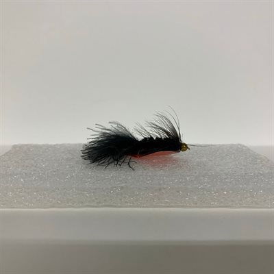 MOUCHE BLACK BEAD HEAD WOLLY BUGGER H10