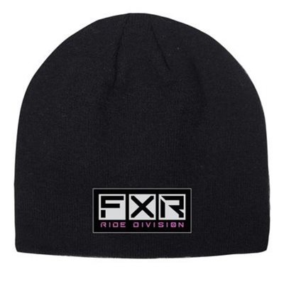 FXR TUQUE INIFINITE BEANIE 21 BLACK / ELEC PINK ONE SIZE