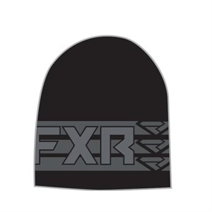 FXR TUQUE TEAM BEANIE BLACK / CHARCOAL ADULTE ONE SIZE