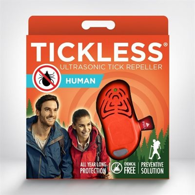 Tickless APPAREIL CONTRE LES TIQUES POUR HUMAIN ORANGE